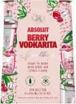 Absolut Cocktail Berry Vodkarita (12oz can)