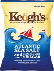 Keoughs Crisps - Atlantic Sea Salt & Irish Cider Vinegar 4.4oz